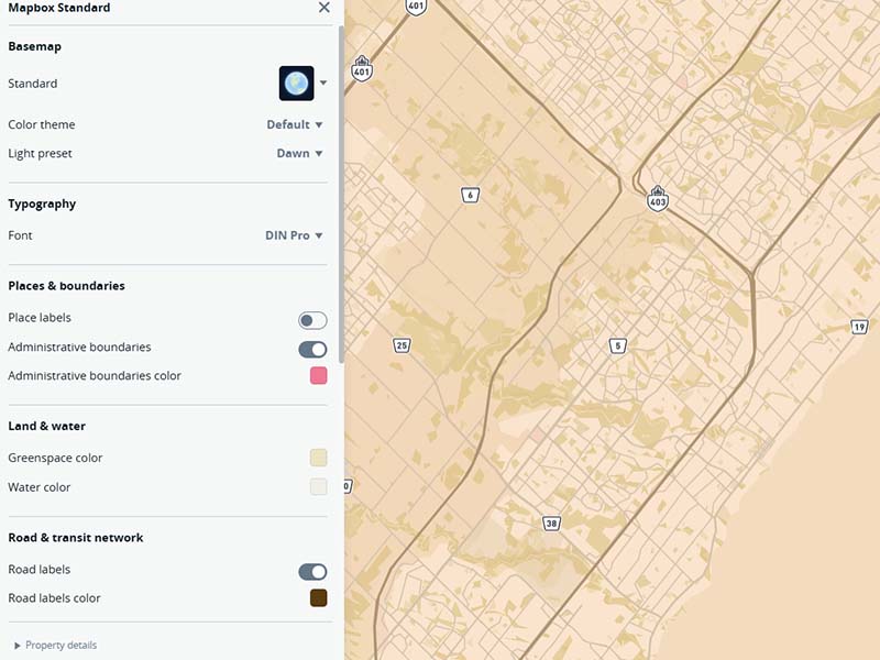 This is just a combination  of the previous map and the and the dawn light preset. This gave the map a nice warm look and harmonized the colors better. If I were to create a warm colored map something similar to this set up could work.