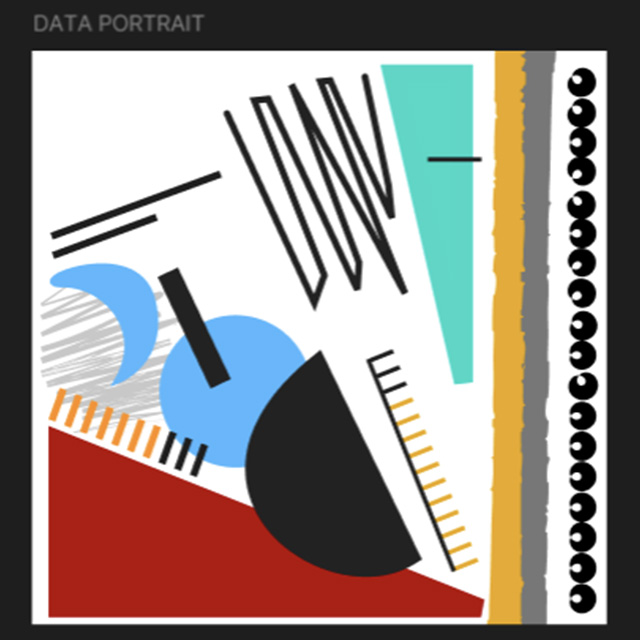 The style choices for the data was interesting since most of them were quite abstract. I feel like without prior knowledge of what each form represented it might be difficult to take in what it represents, but this could work in favor of very abstracted portraits